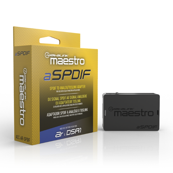 Maestro ASPDIF Radio to Analog / Toslink Adapter
