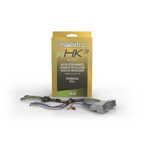 (Discontinued - Replaced by HRN-HRR-HK3) Maestro HK3 T-Harness for RR2  Select Hyundai and Kia Model