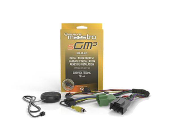 MSR compatible radio replacement harness for select 2014- up GM vehicles