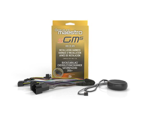 MSR compatible radio replacement harness for select 2007 -2016 GM vehicle