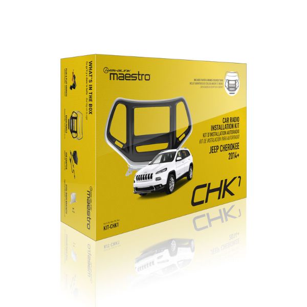 Maestro CHK1 Dash Kit for Jeep Cherokee Models 2014+