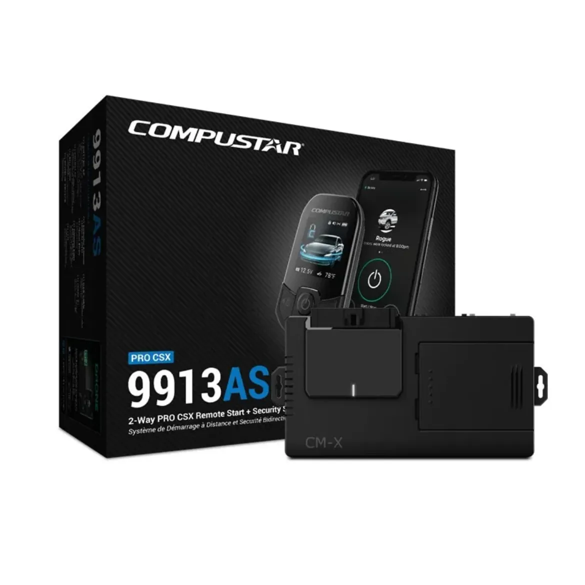 Compustar 2-Way T13 SF Drone Kit with FT-CMX-HC and FT-ALARMIT-KIT