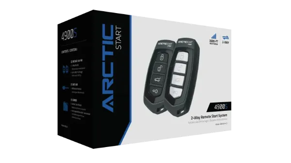 Arctic Remote Starter Kit - 2 way 4B LED 3000'